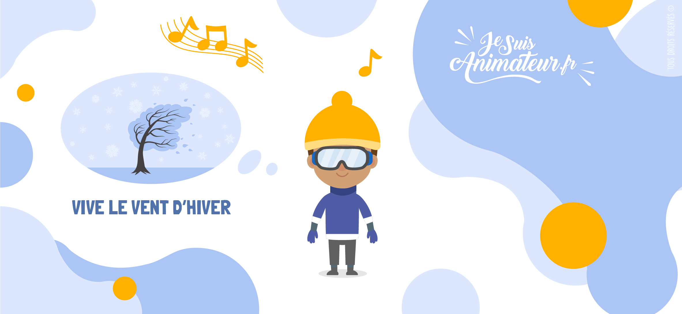 🤗 Comptine pour enfants ➡ « Vive le vent d'hiver »