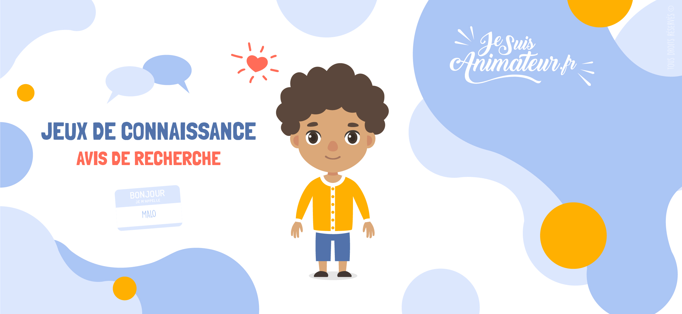 Jeu de connaissance « avis de recherche » | JeSuisAnimateur.fr