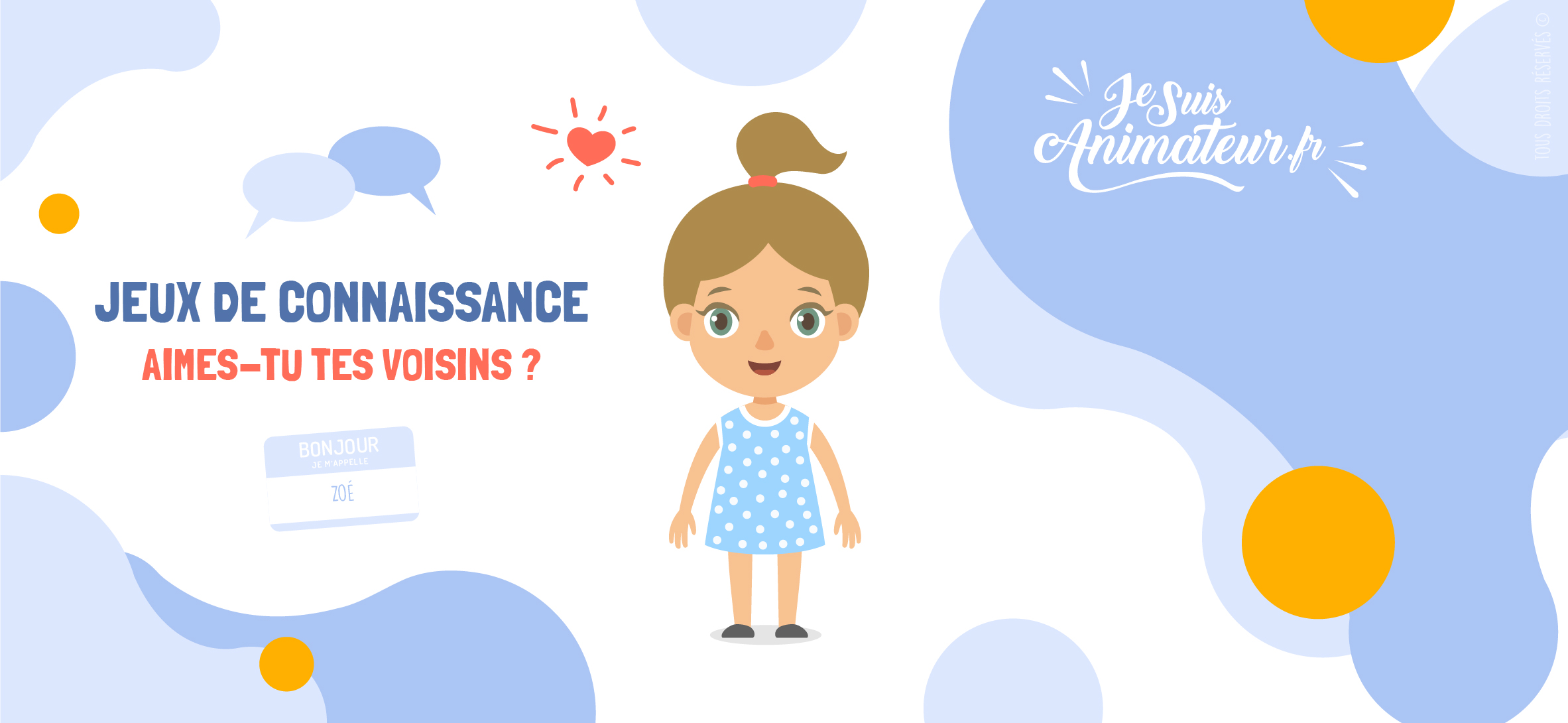 Jeu de connaissance « aimes-tu tes voisins ? » | JeSuisAnimateur.fr