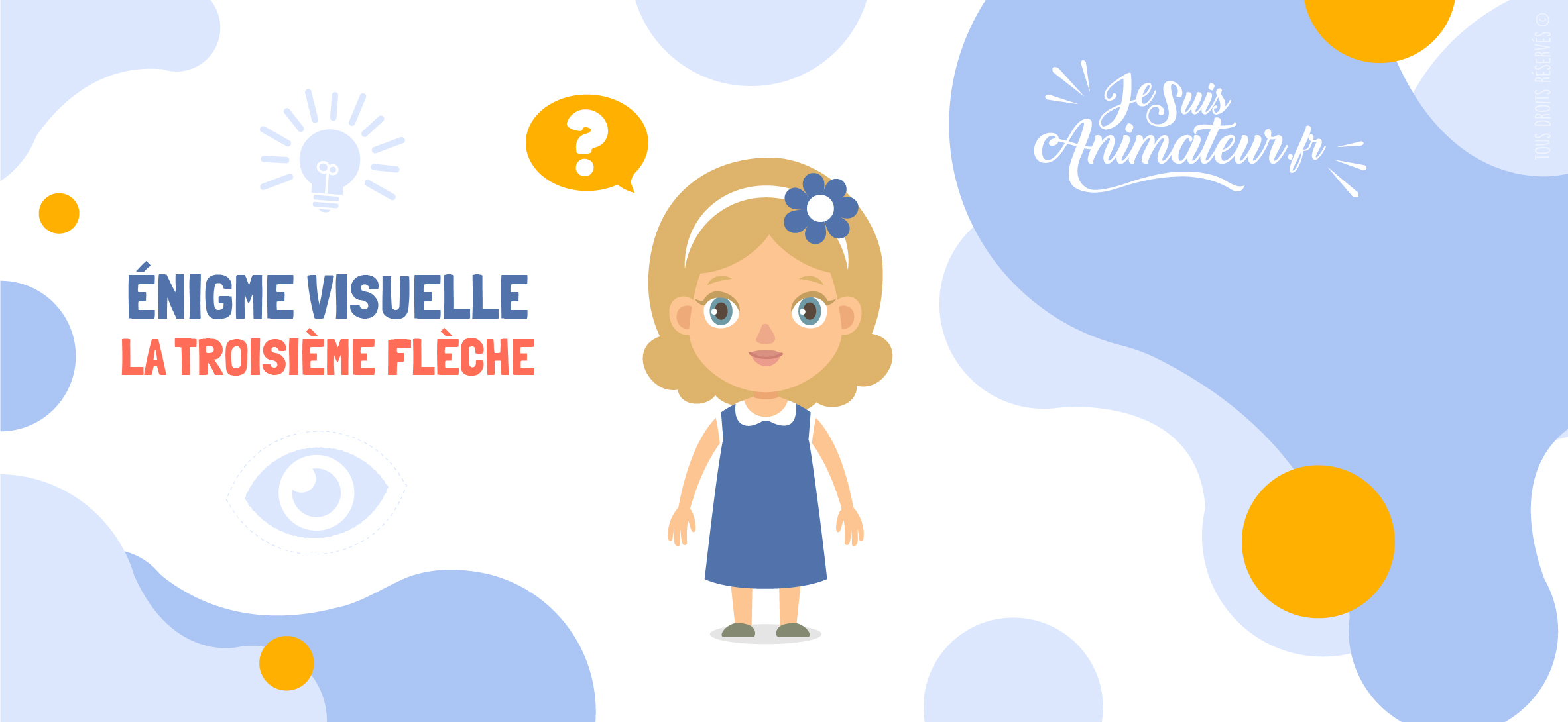 Énigme visuelle « la troisième flèche » | JeSuisAnimateur.fr