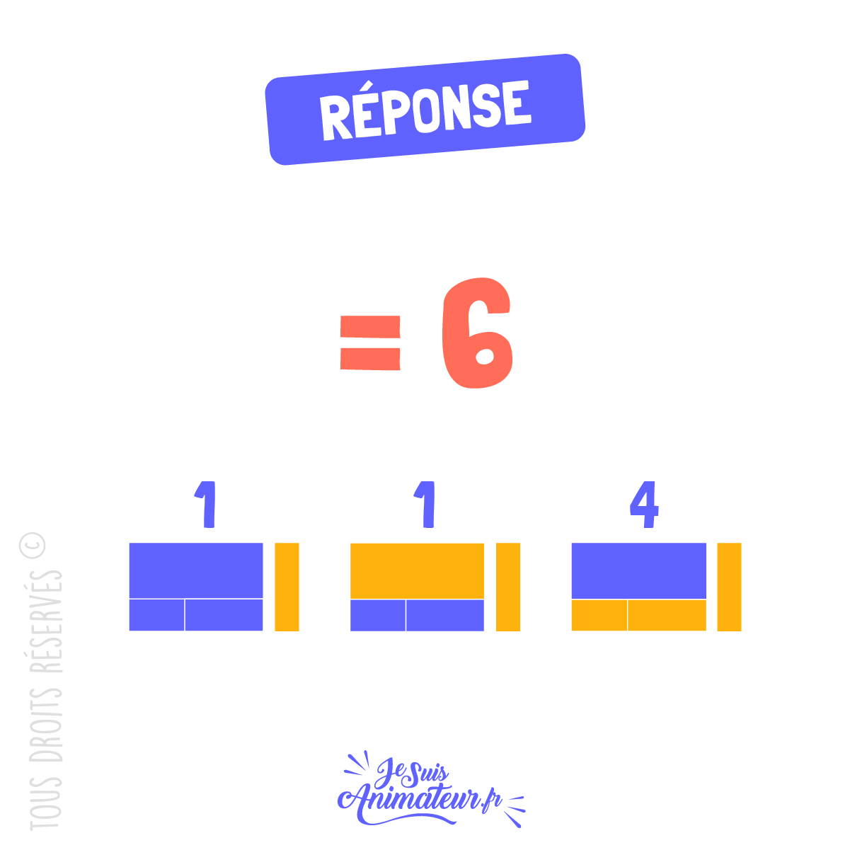 Réponse à l’énigme géométrique « combien de rectangles » niveau très facile #2