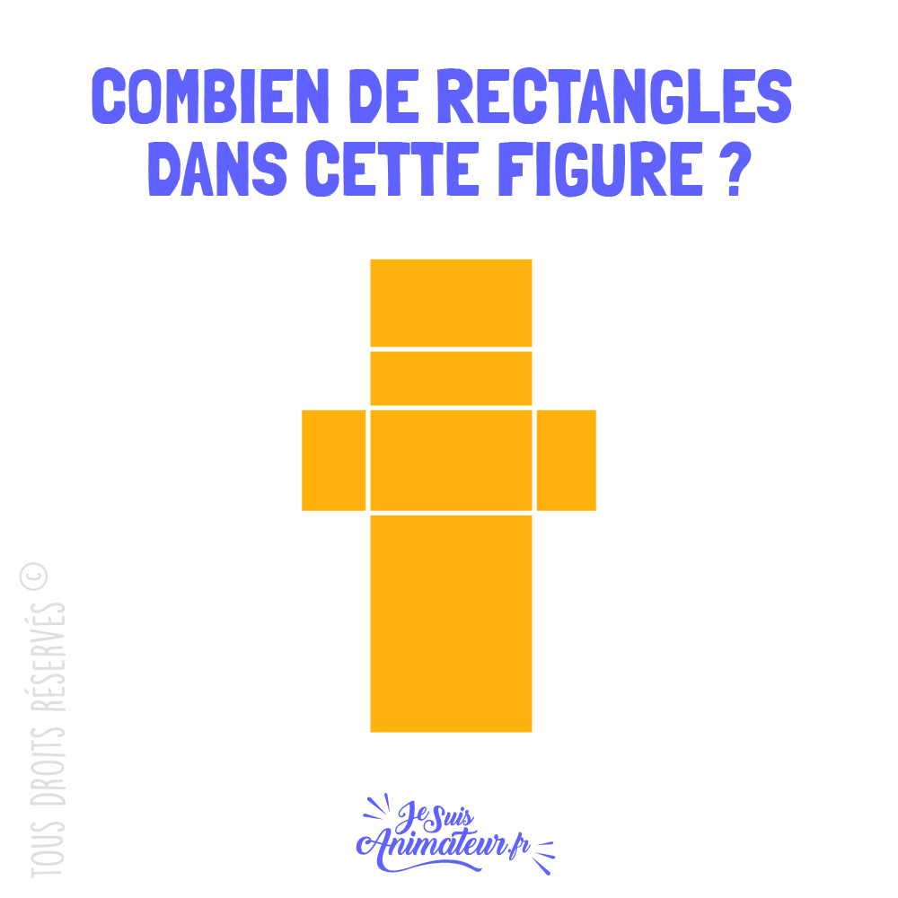 Énigme géométrique « combien de rectangles » niveau facile #2