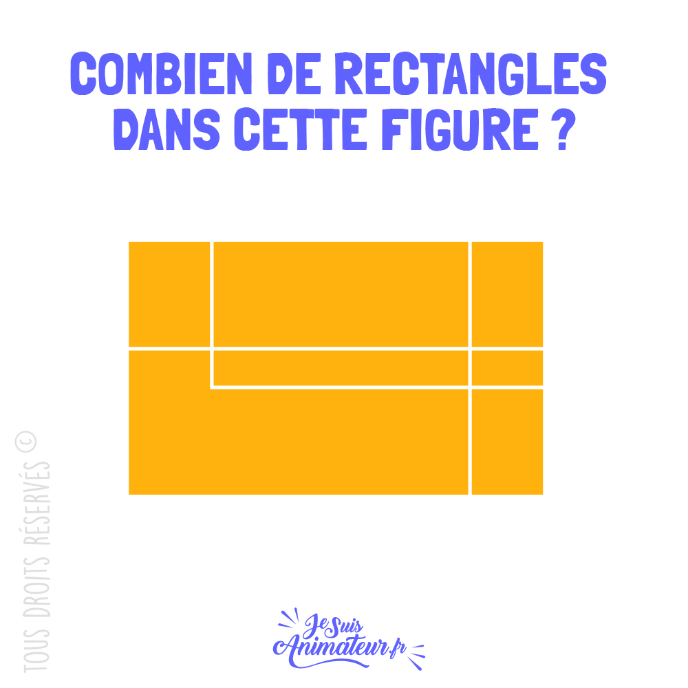 Énigme géométrique « combien de rectangles » niveau intermédiaire #3