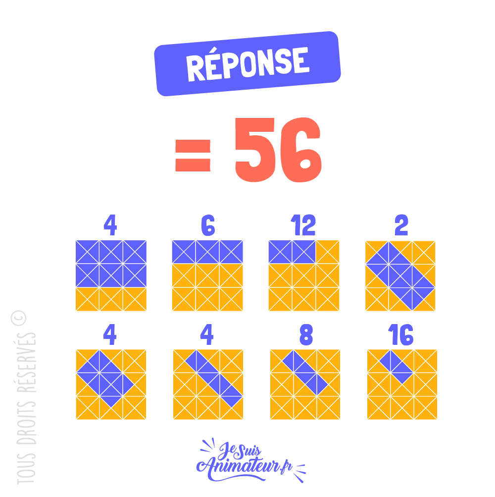 Réponse à l’énigme géométrique « combien de rectangles » niveau difficile #2