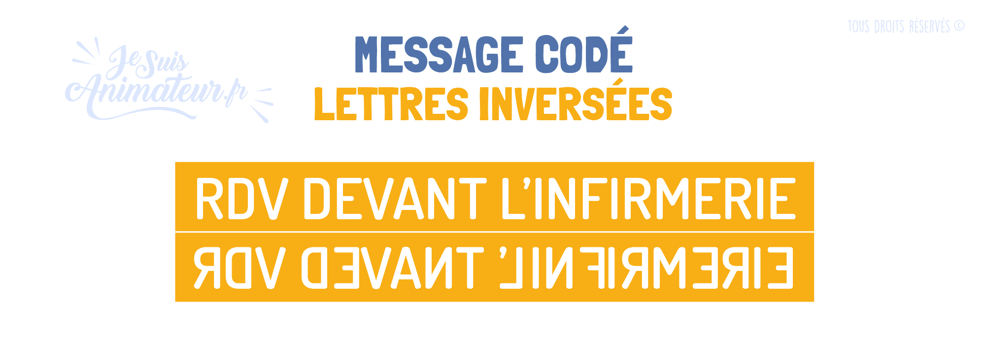 Message codé « Lettres inversées »