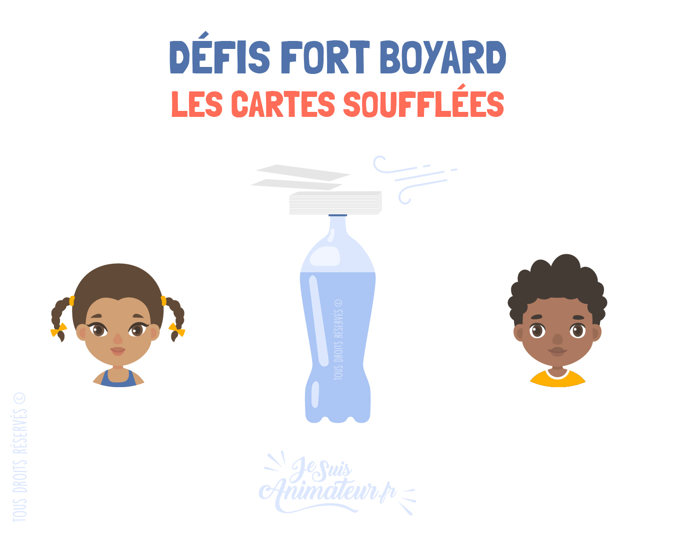 Épreuve fort Boyard « les cartes soufflées »