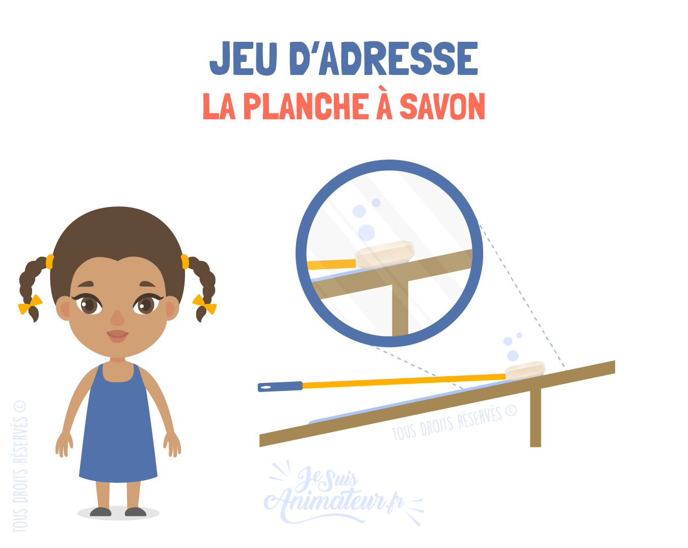 Jeu d’adresse « la planche à savon »