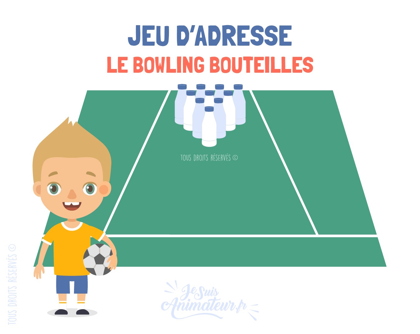 Jeu d’adresse « le bowling bouteilles »