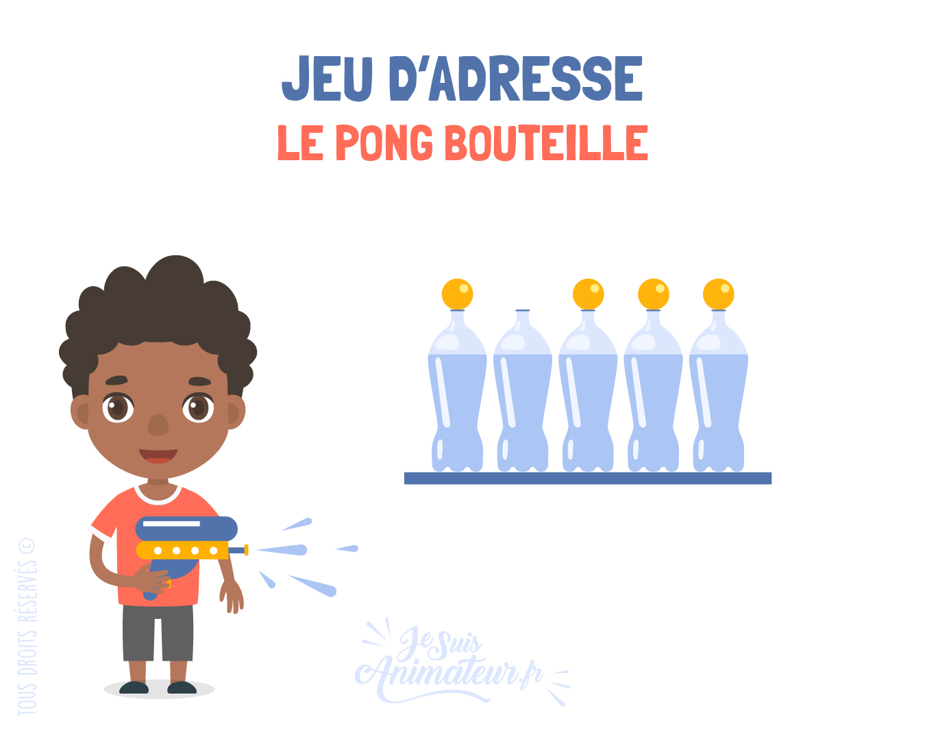 🏆 Trouvez des idées d'épreuves et jeux d'adresse ➡ Le chamboule tout