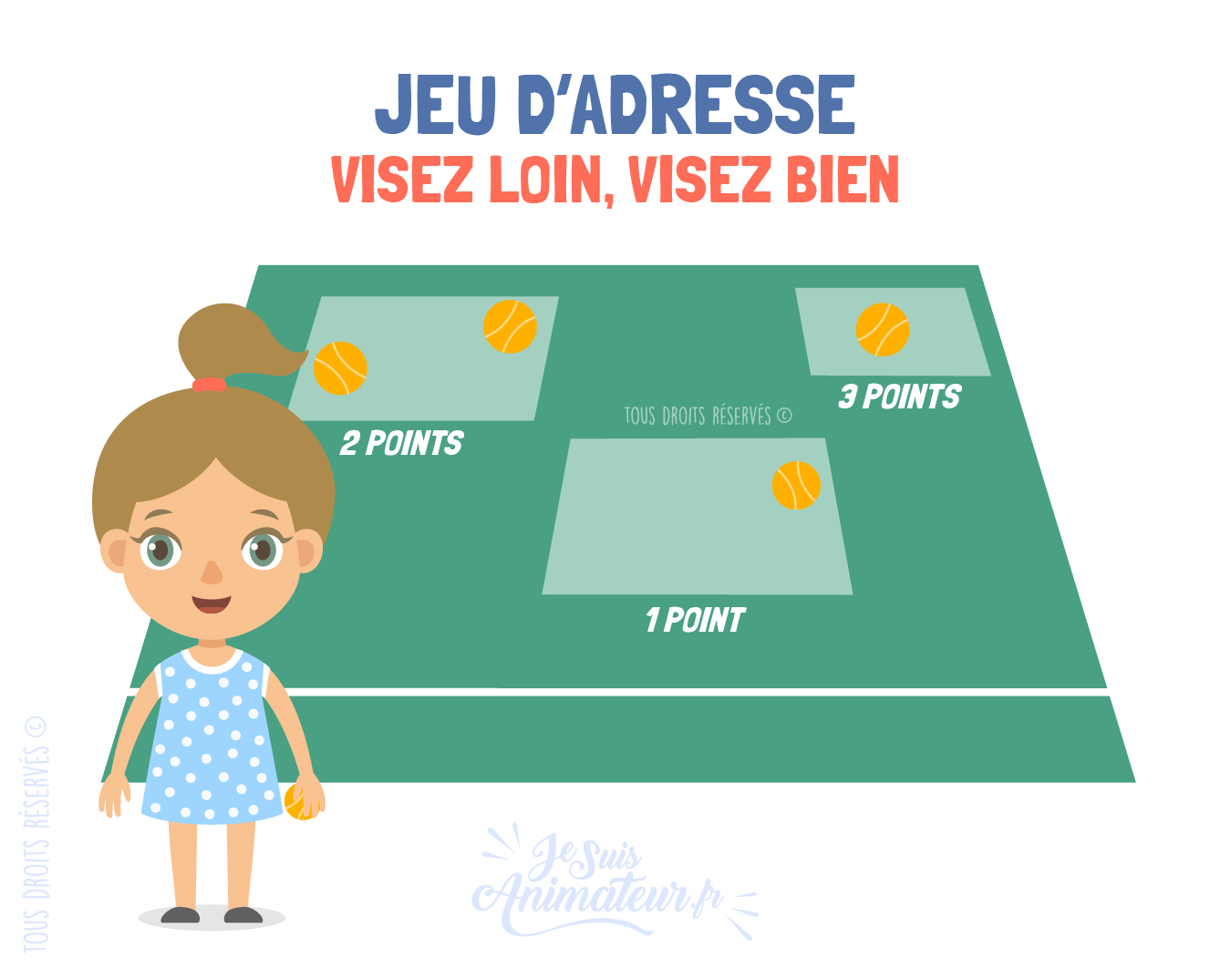 Jeu d’adresse « visez bien, visez loin »