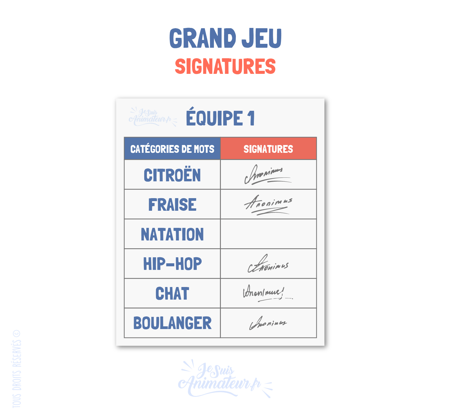 🏆 Trouvez des idées de grands jeux d'expression ➡ Times'up