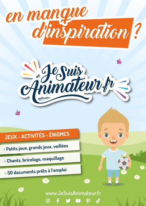 Affiche Jeux - JeSuisAnimateur.fr