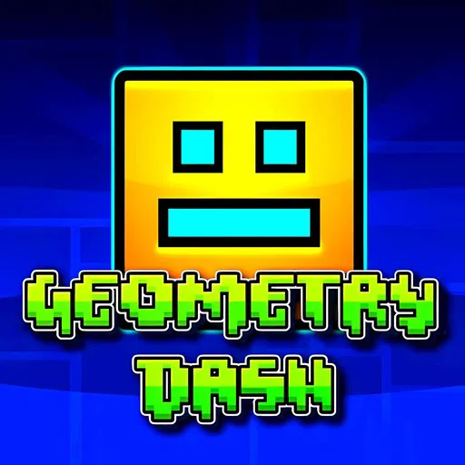 Logo de geometry dash