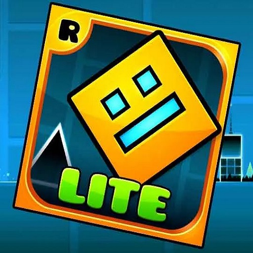 Logo de geometry dash lite