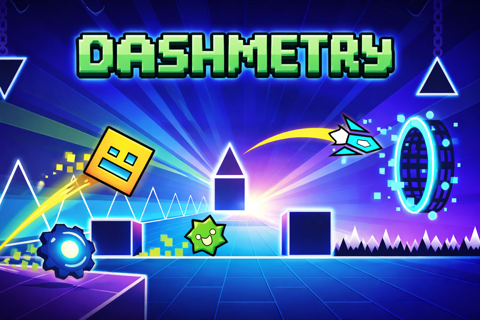 Logo de Geometry Dash