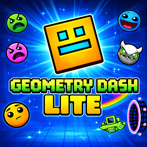 Logo de Geometry Dash Lite