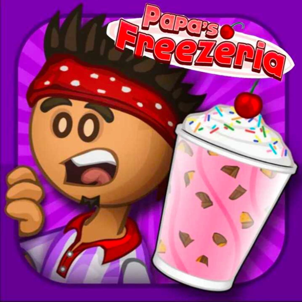 Logo de papa&amp;#039;s freezeria